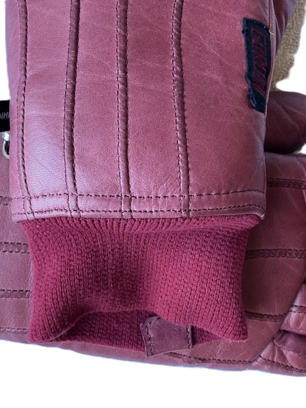 Vintage Gordini Genuine Leather Gloves Women's L